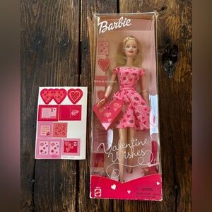 NIB 2001 Barbie Valentine Wishes Doll